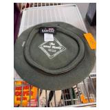 Kangol Wool Monty Beret in Olive Green