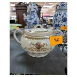 Noritake Carltonia Lidded Porcelain Sugar Bowl
