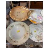 Four Decorative Plates from Japan and Germany