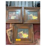 Three Framed Still Life Prints