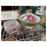 Porcelain Covered Dish and Bowl Set