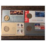 Bicentennial First Day Covers with Medallions