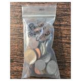 Bag of Assorted Foreign Coins 1lb