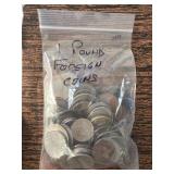 Foreign Coins, One Pound Total