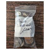 Bag of Assorted Foreign Coins 1lb