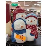 St. Nicholas Square Snowman Figurine