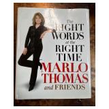 The Right Words at the Right Time by Marlo Thomas