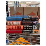 4 Nora Roberts/J.D. Robb Hardcover Novels