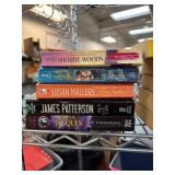 Five Fiction Paperback Books