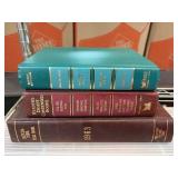 Three Hardcover Books, Including Reader