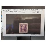 1932 US #722 Washington Bicentennial Stamp