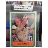 1981 Donruss Jack Nicklaus Rookie Card #13