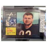 1962 Topps Mike Ditka Rookie Card #17