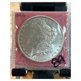 1883 Morgan Silver Dollar MS65