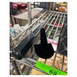 Ring Sizer Tool and Black Velvet Ring Display