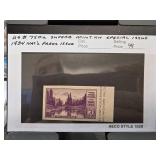 1934 National Parks Issue 750a Stamp