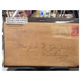 1897 Cover with 2-Cent Red Stamp and Cancel