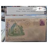 1939 Milford Tercentenary Autographed Cover