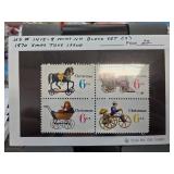 US 1970 Christmas Toys Stamp Block Set