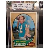 1970 Topps Bob Griese #10 Football Card