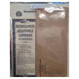 1921 Business Insurance Policy with Cover