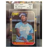 1987 Leaf Bo Jackson Rookie Card #35