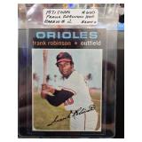 1971 Topps Frank Robinson Orioles Baseball Card