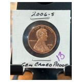 2006-S Lincoln Cent Gem Cameo Proof