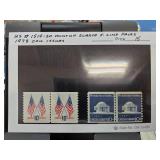 Mint Pair of 1973 US Coil Stamps
