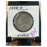 1938-D Jefferson Nickel in Collectible Condition