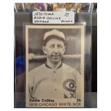 1975 TCMA Eddie Collins Baseball Card