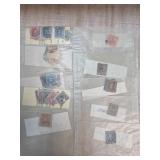 Postage Stamps in Sleeves