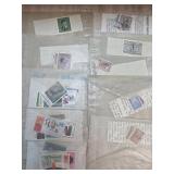 Worldwide Postage Stamps in Envelopes