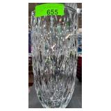 Cut Glass Crystal Vase