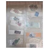 International Stamps in Sleeves