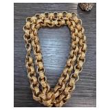 Gold-Tone Heavy Chain Necklace