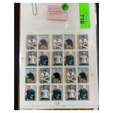 U.S. Commemorative Stamp Sheets