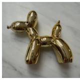 Jeff Koons Style Balloon Dog Sculpture