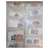 International Stamp Assortments in Envelopes