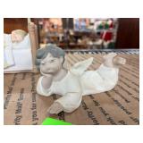 Lladro Reclining Angel Figurine