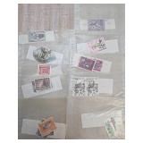 Worldwide Stamps in Sleeves