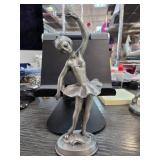 Pewter Ballerina Figurine