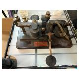 Signal Electric Telegraph Key and Sounder