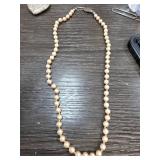 Beaded Necklace with Silver Clasp