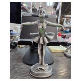 Pewter Ballerina Figurine