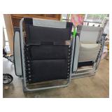 Folding Recliner Lounge Chairs With Metal Frames