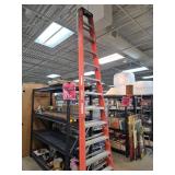 12-Foot Heavy-Duty Red Ladder