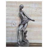 Depose Italy Pewter Ballerina Sculpture