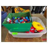 Toy Vehicles and Blocks
