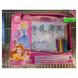Disney Princess Light Up Trace A Fashion Set